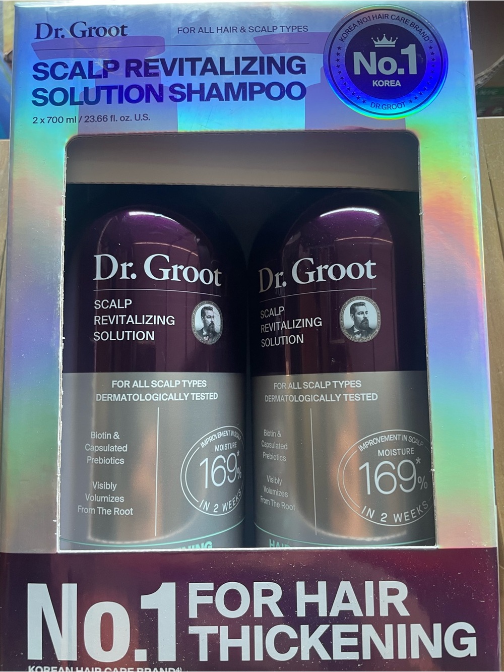 2 Dr Groot Scalp Revitalizing Shampoo